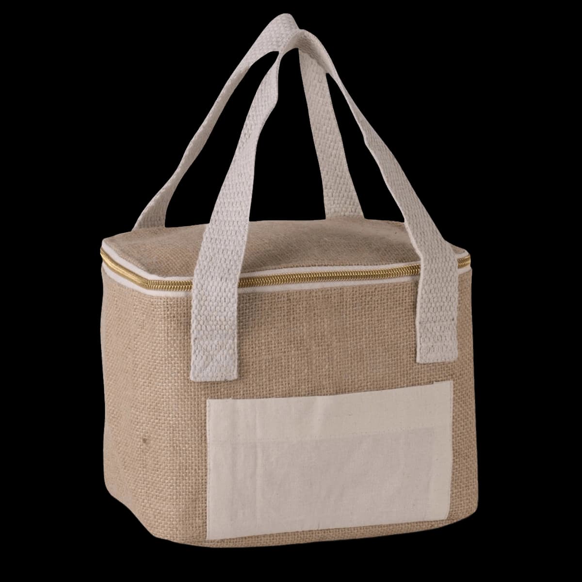 Kimood Small Jute Cool Bag — front
