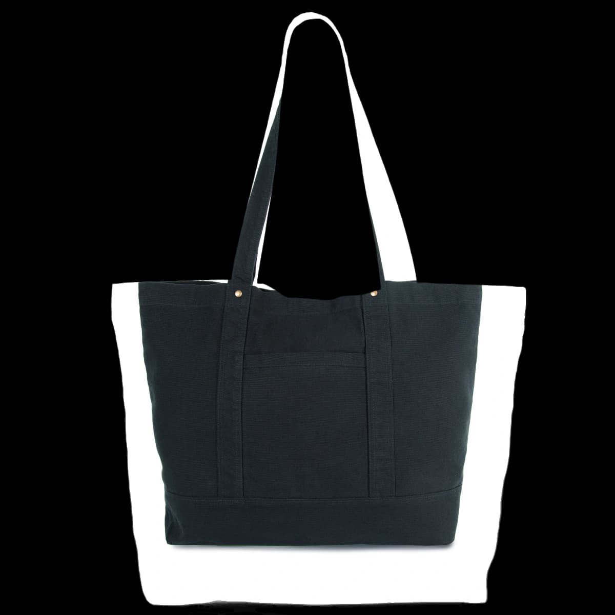 Kimood Washed Cotton Shopper Bag — front
