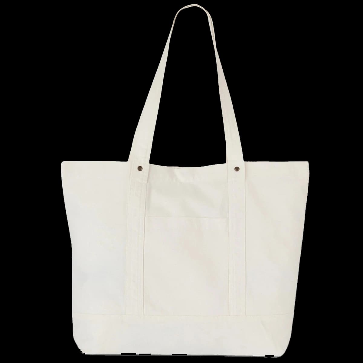 Kimood Washed Cotton Shopper Bag — front