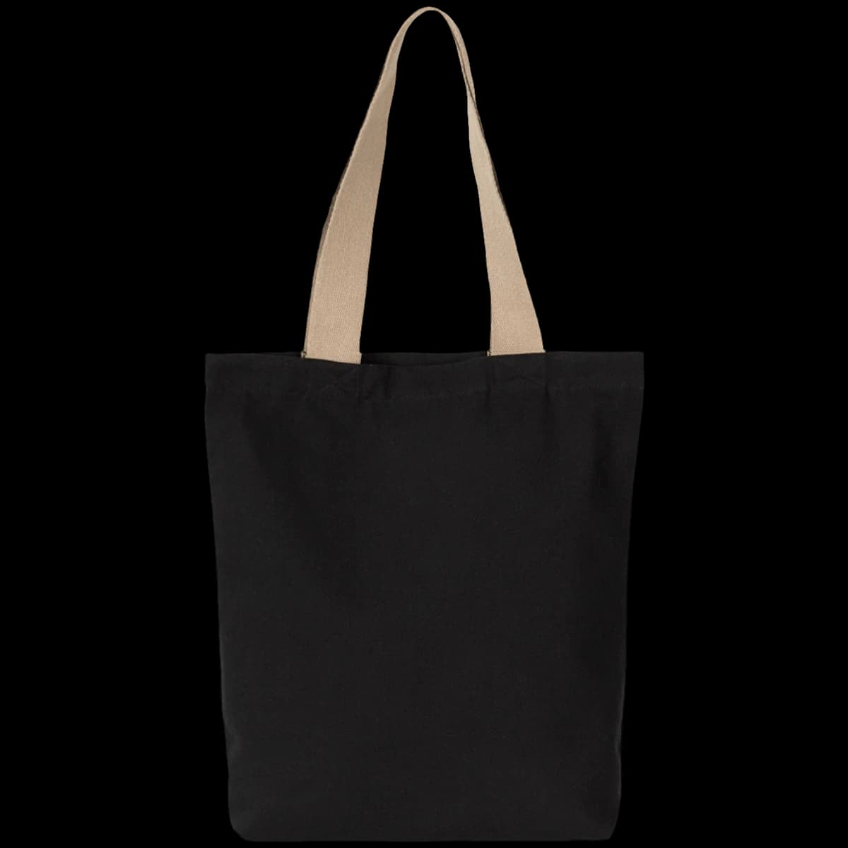 Kimood Recycled Flat-Bottom Shopping Bag — front