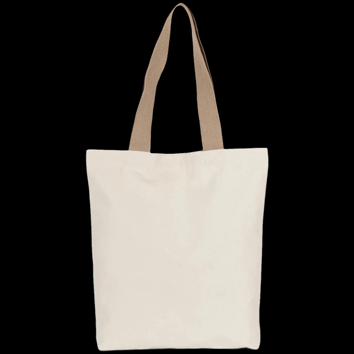 Kimood Recycled Flat-Bottom Shopping Bag — front