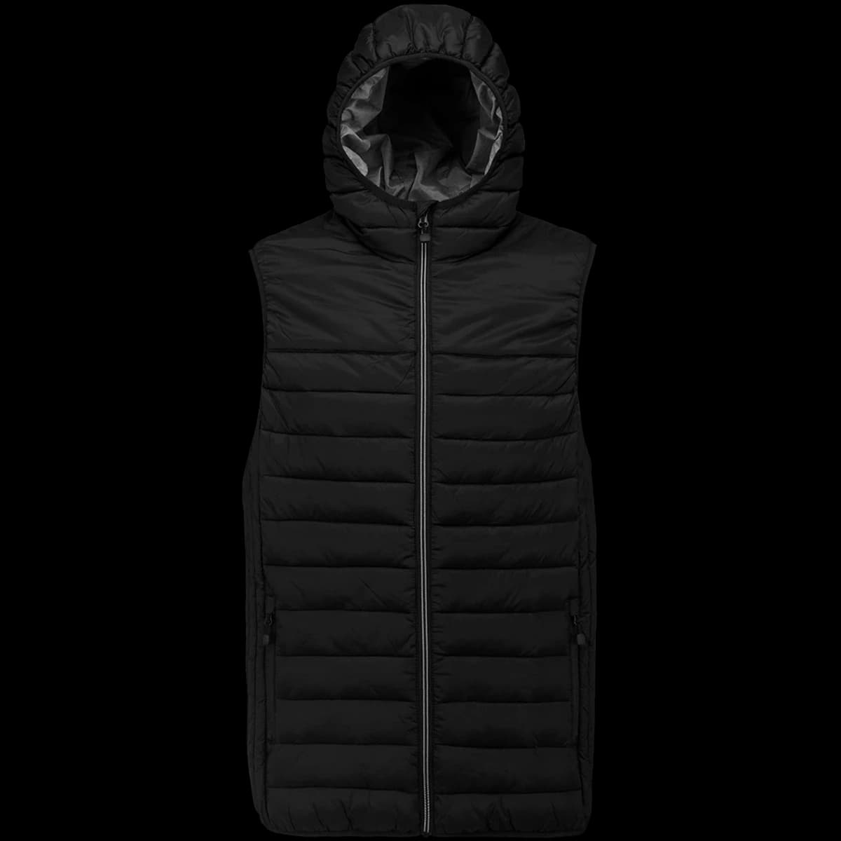 Proact Hooded Padded Bodywarmer — front