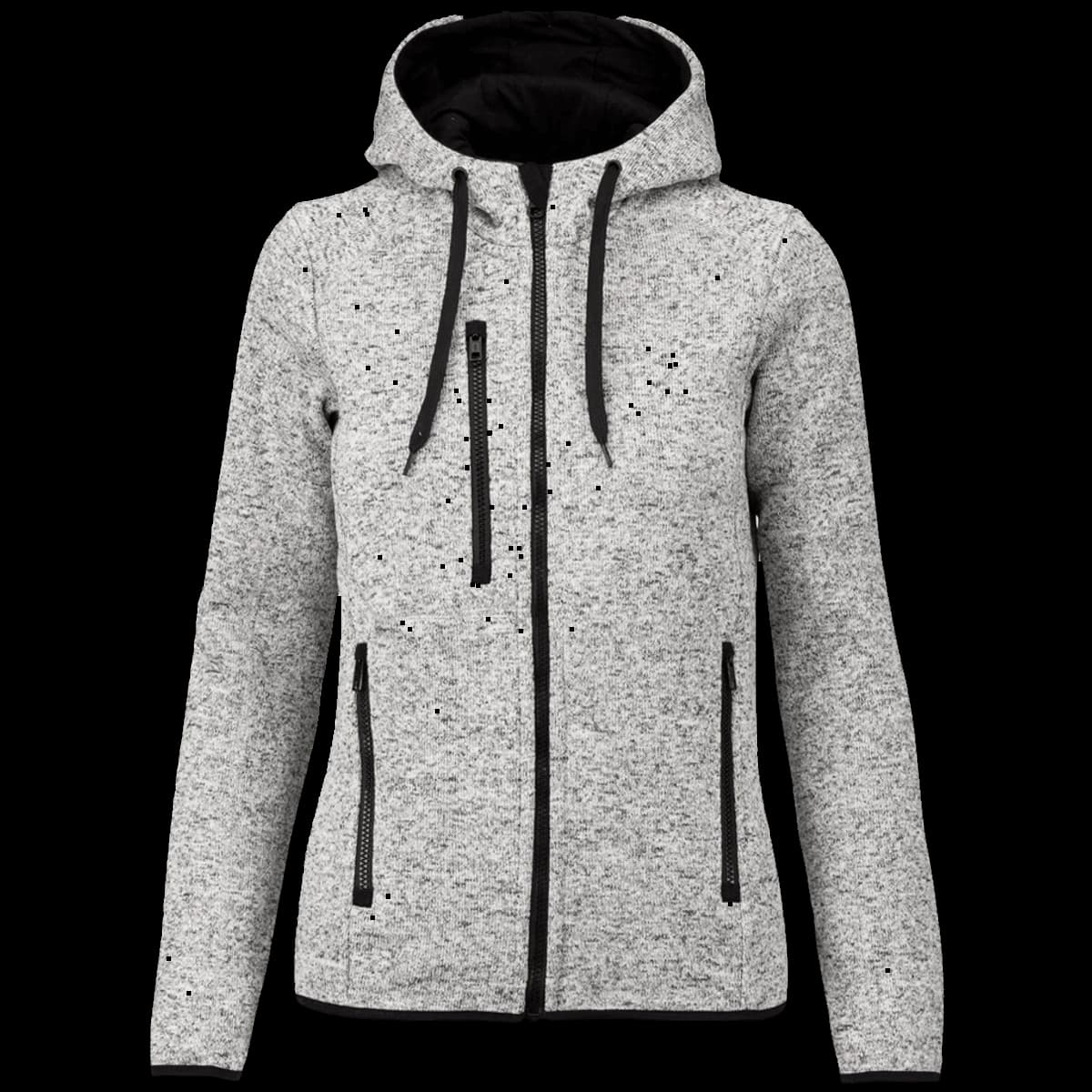 Proact Ladies Heather Hooded Jacket — front