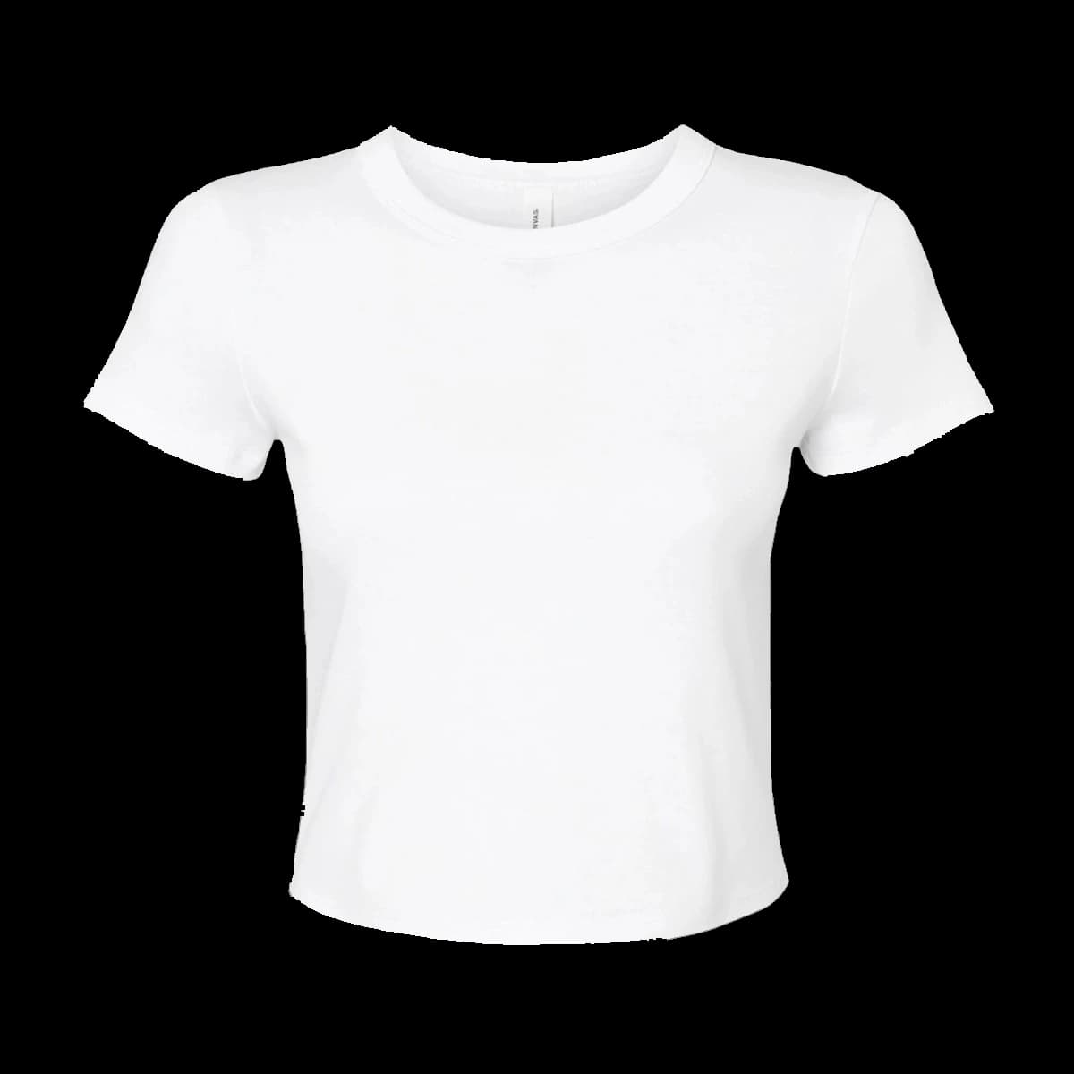 Bella Ladies Micro Rib Baby T-Shirt — front