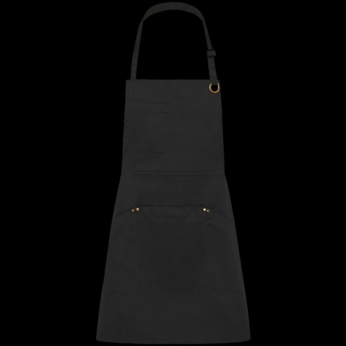 Le Chef Utility Bib Apron — front