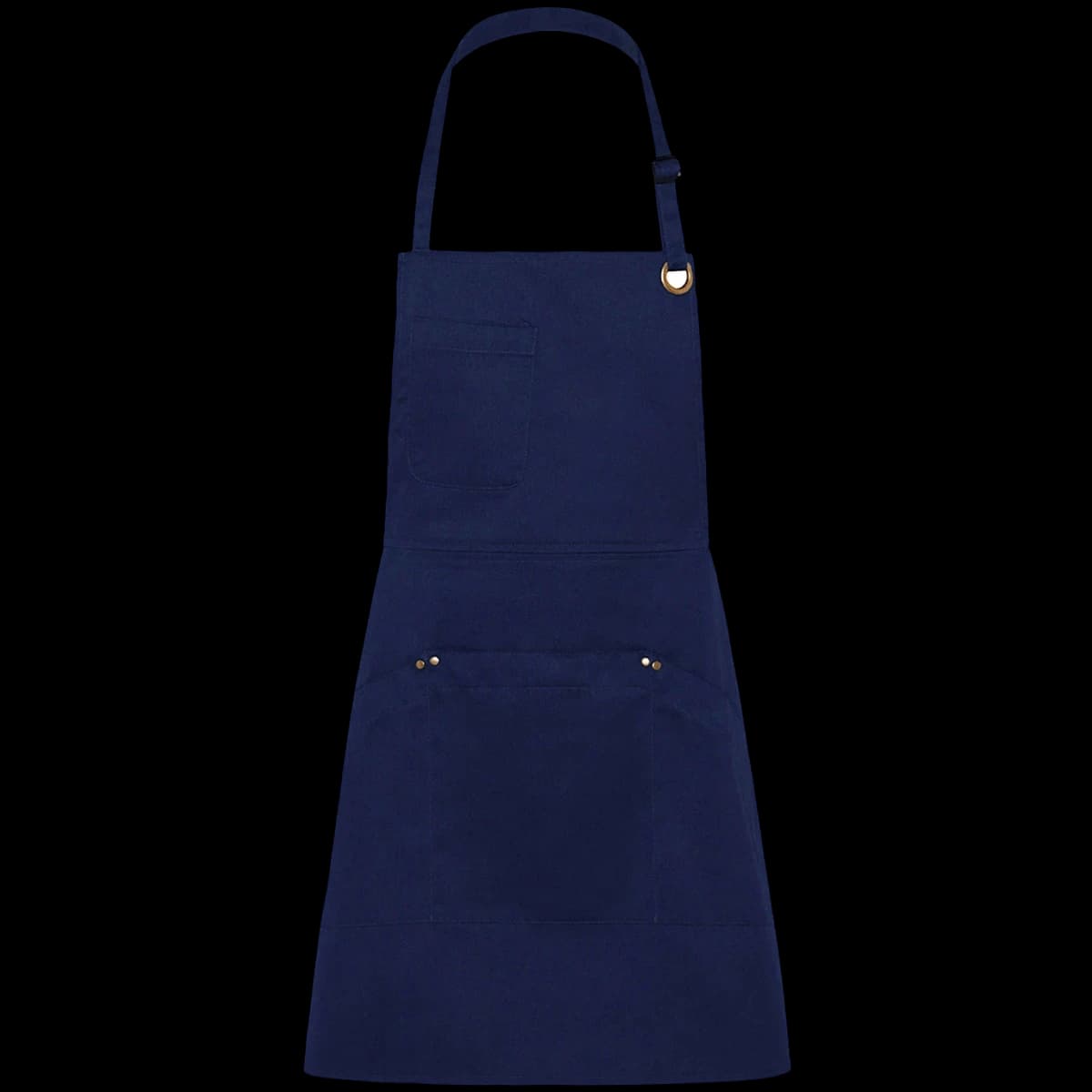 Le Chef Utility Bib Apron — front