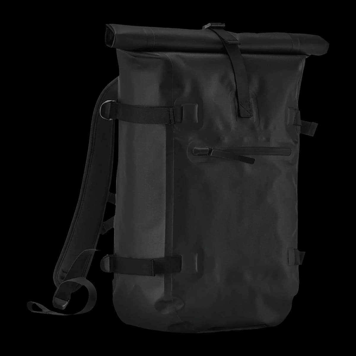 Quadra Waterproof Roll-Top Backpack — front