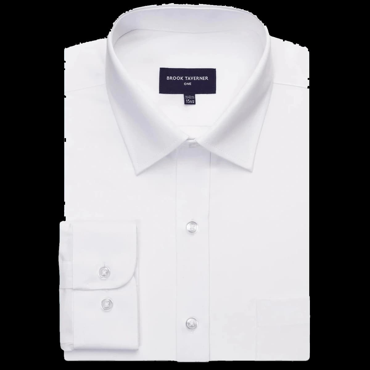 Brook Taverner Juno Long Sleeve Poplin Shirt — front