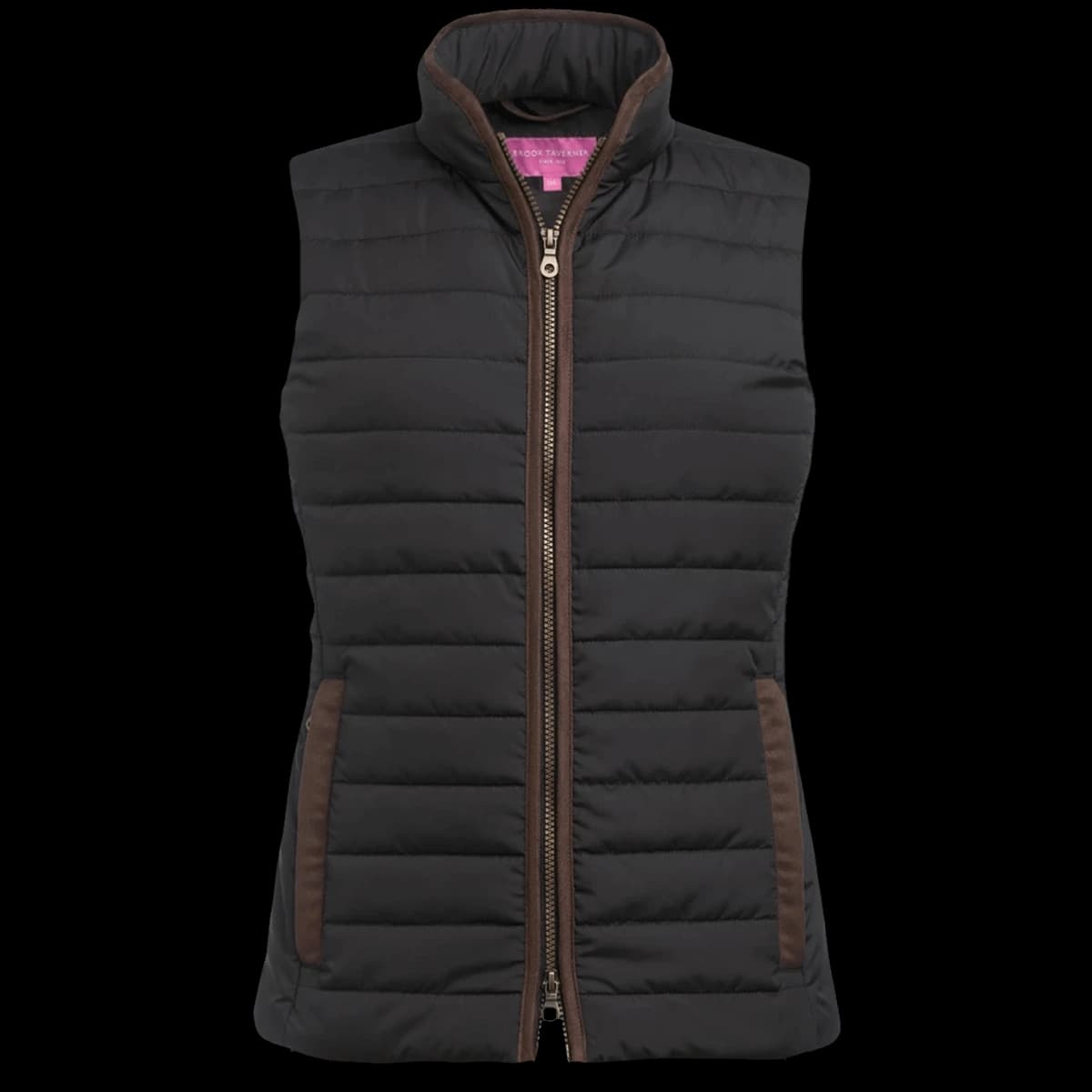 Brook Taverner Ladies Madison Quilted Gilet — front