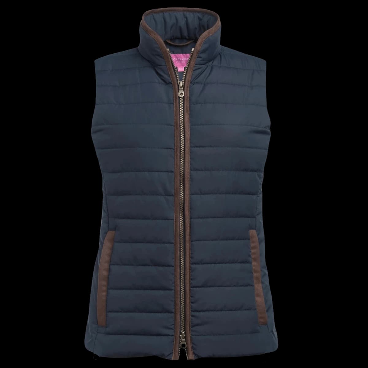 Brook Taverner Ladies Madison Quilted Gilet — front