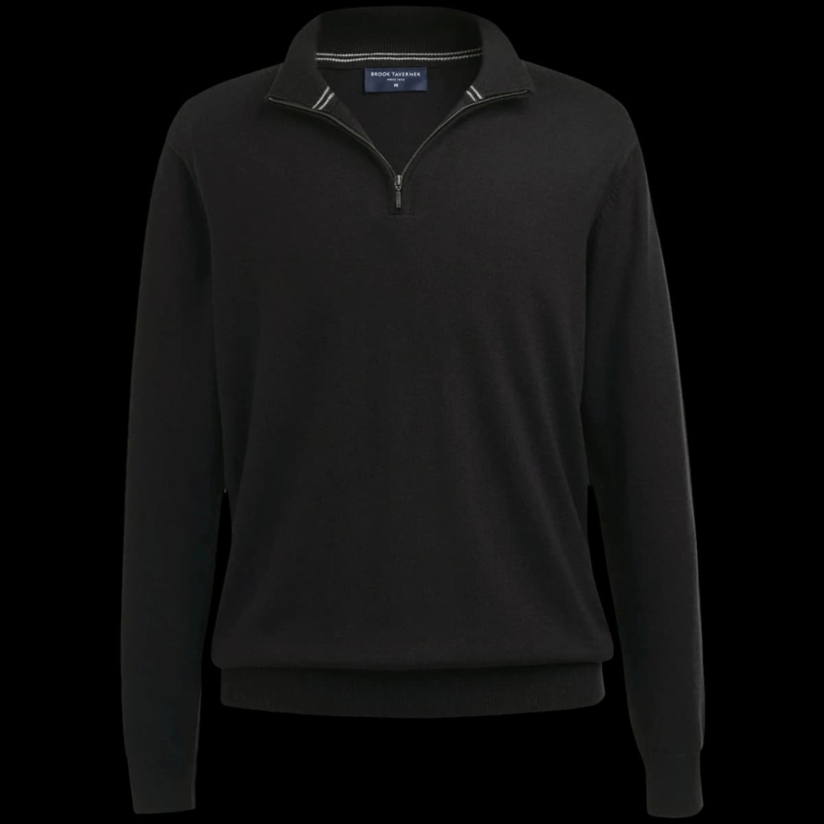 Brook Taverner Copenhagen 1/4 Zip Jumper — front