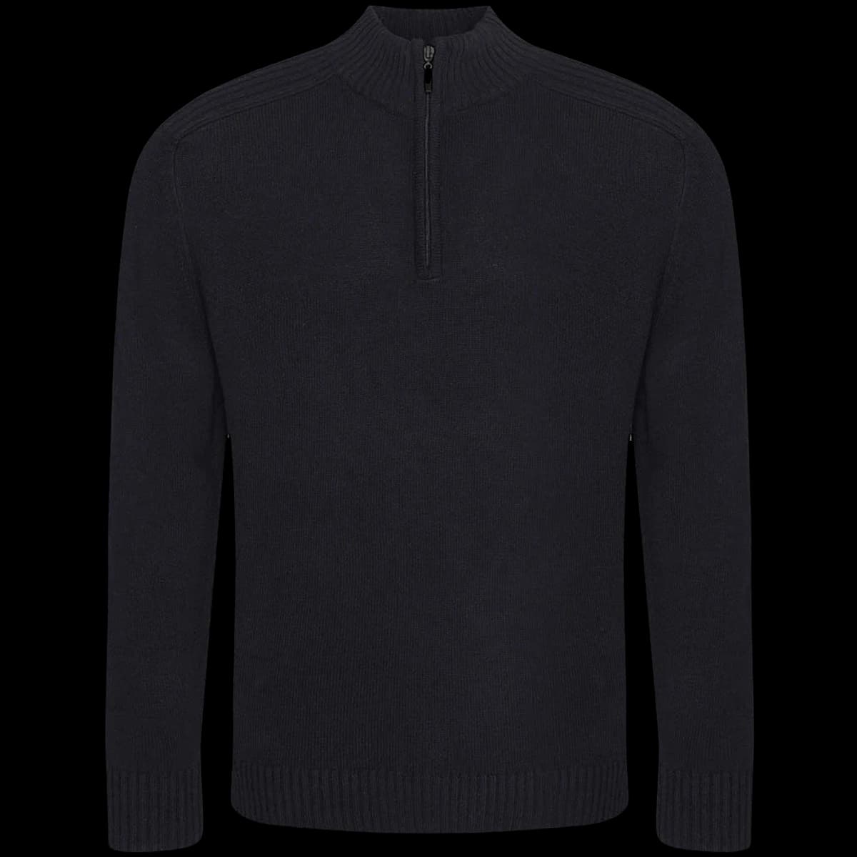 Ecologie Unisex Wakhan Zip Neck Sustainable Sweater — front