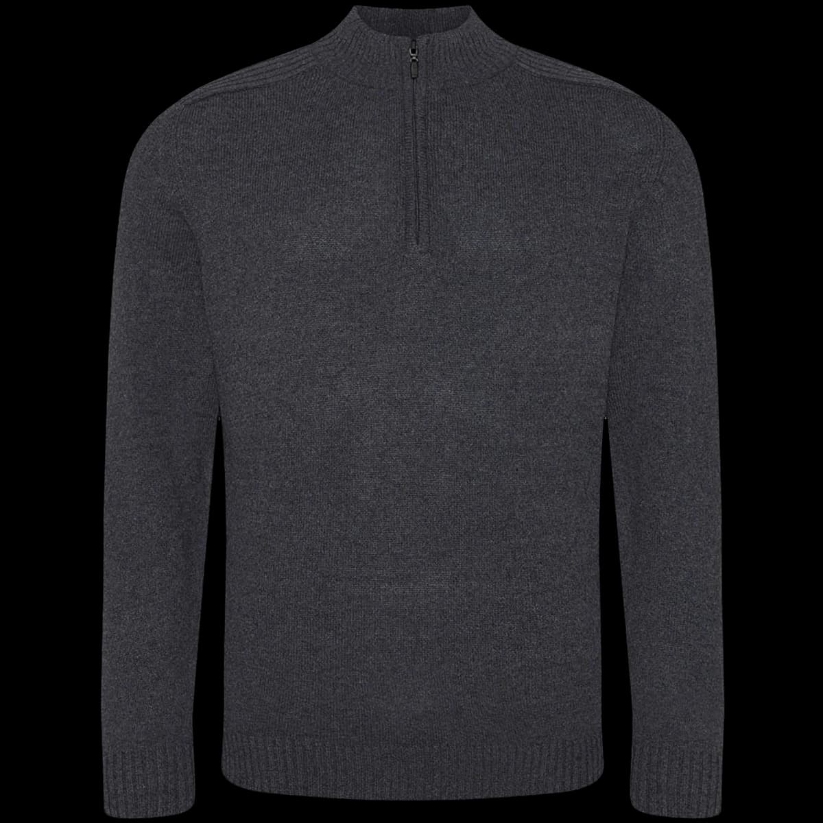 Ecologie Unisex Wakhan Zip Neck Sustainable Sweater — front