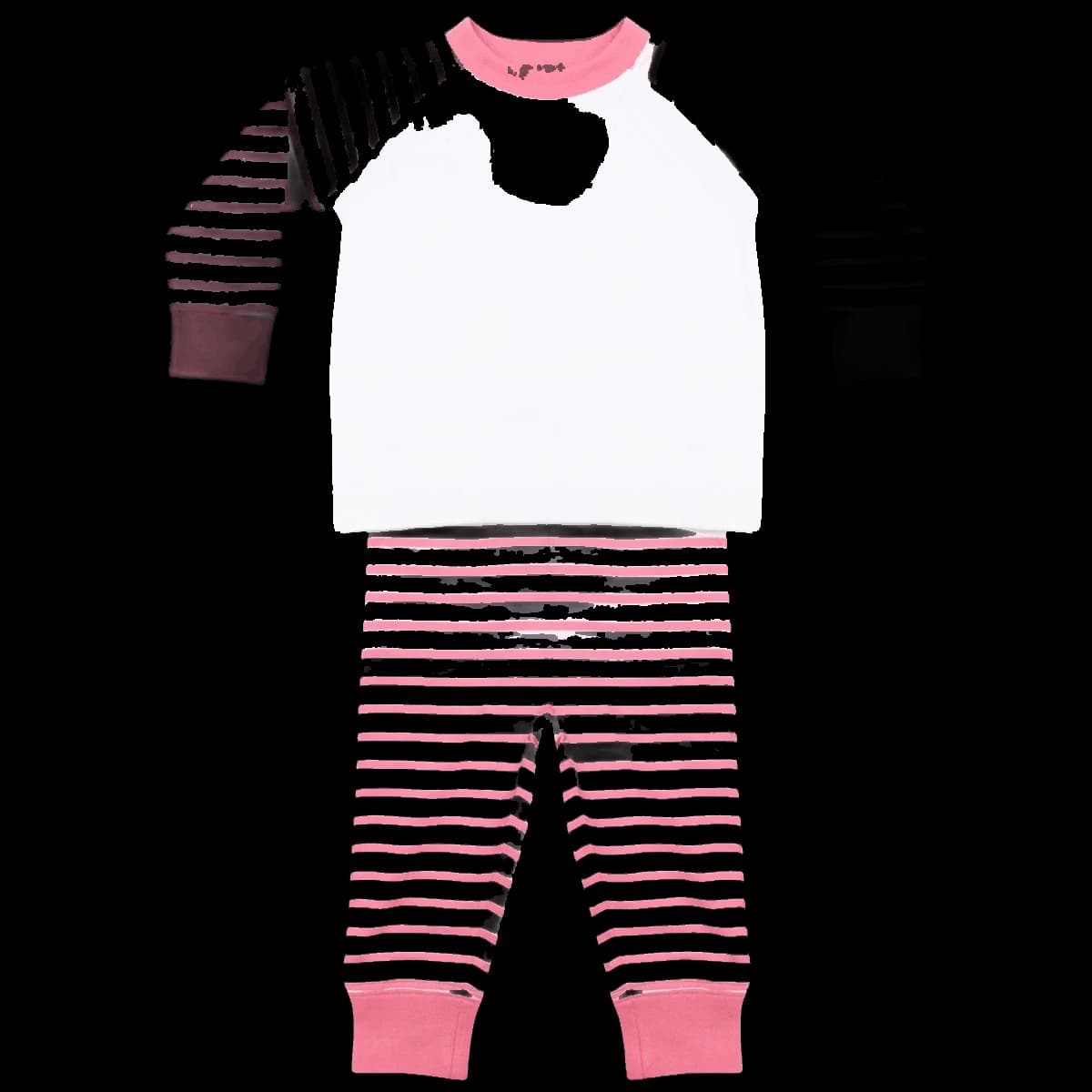 Larkwood Baby/Toddler Striped Pyjamas — front