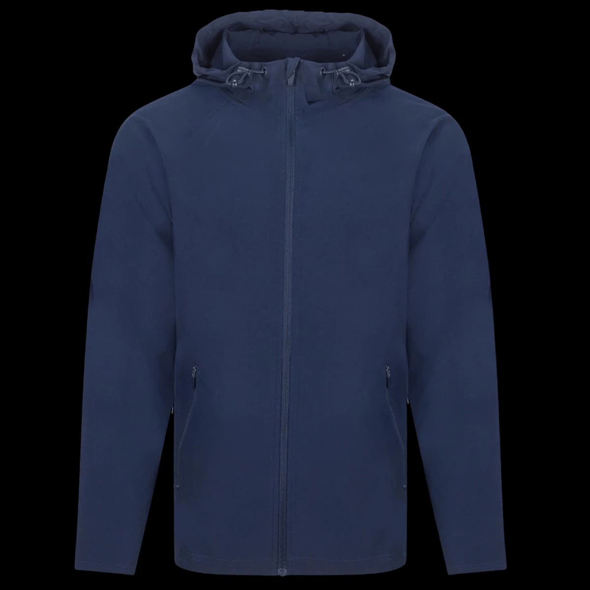 Tombo Unisex Technical Zip Through Hoodie — front