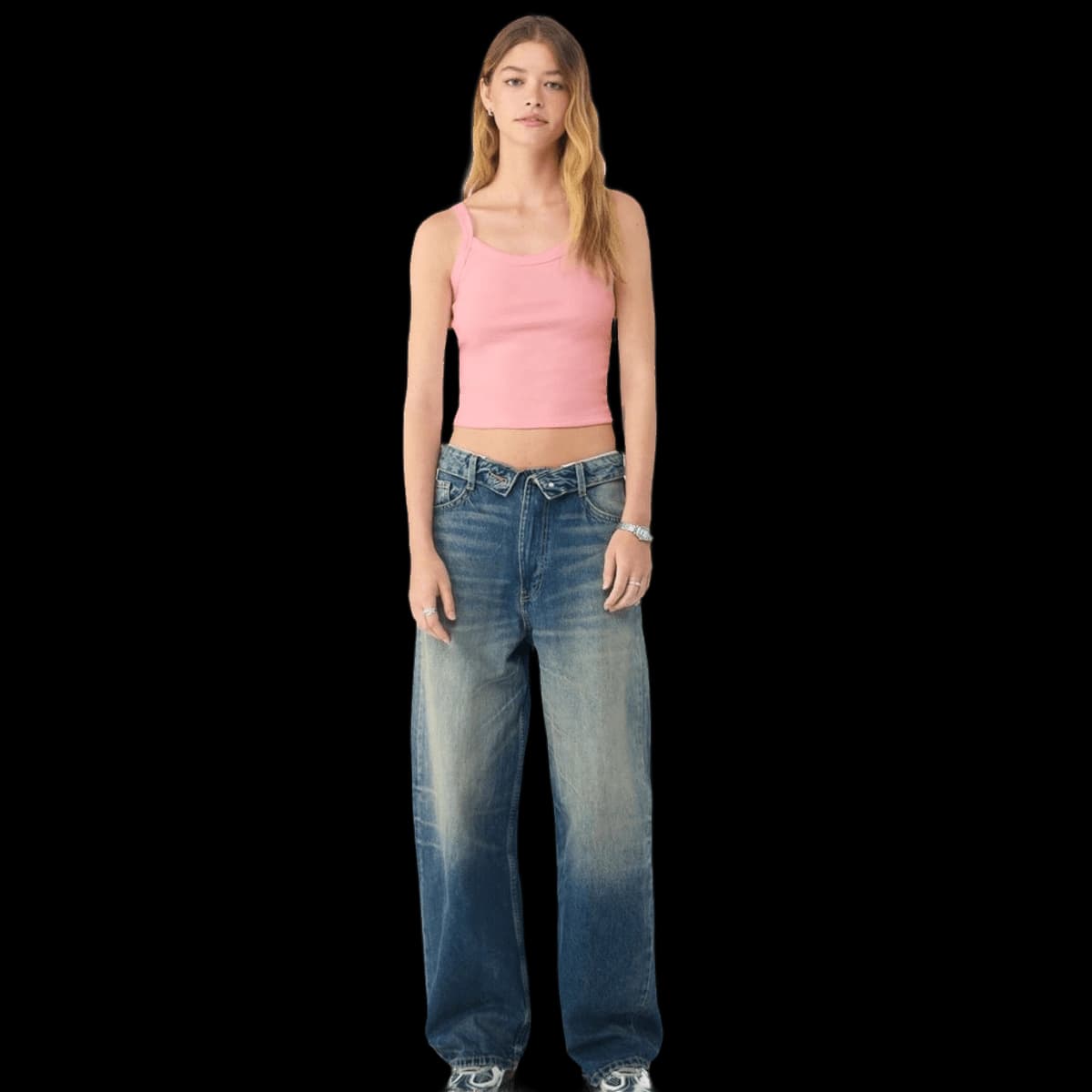 Women's Micro Rib Strap Tank