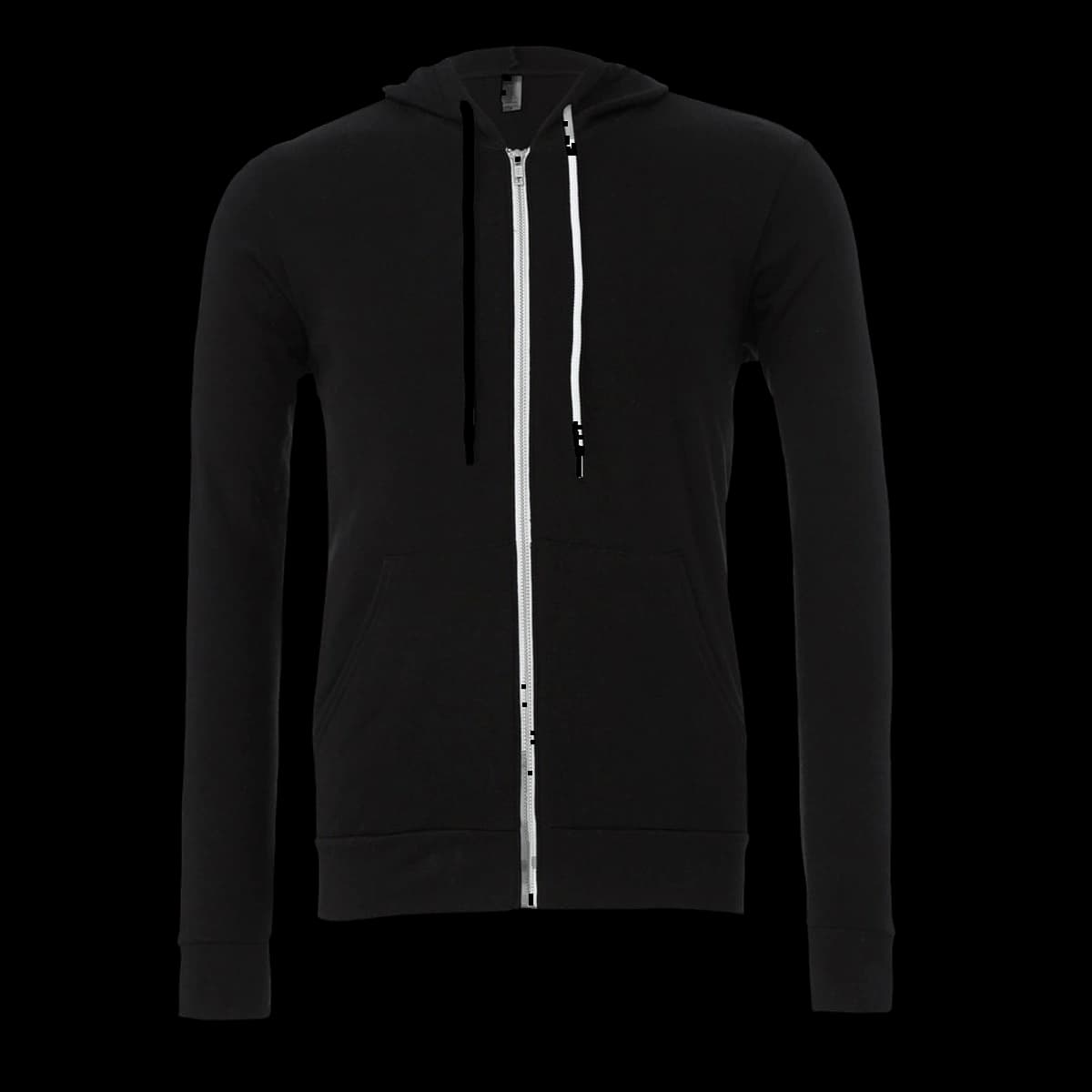 Canvas Unisex Poly-Cotton Fleece Full-Zip Hoodie
