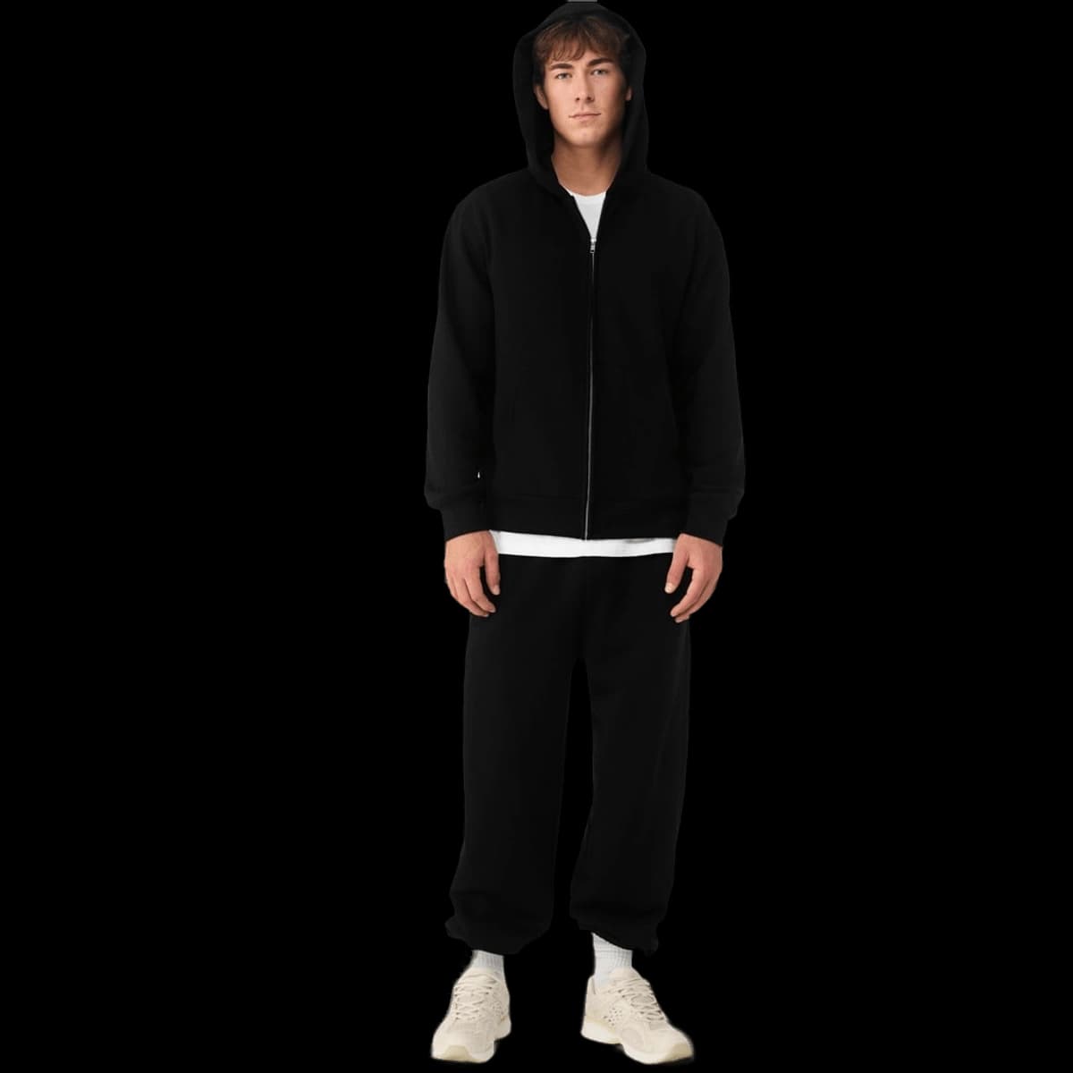 Unisex Heavy Full Zip Hoodie