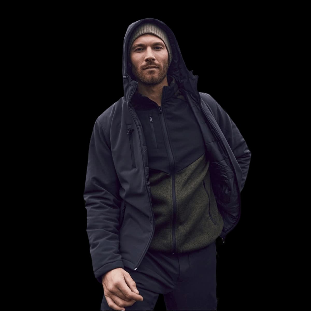 Padded Hoody Softshell