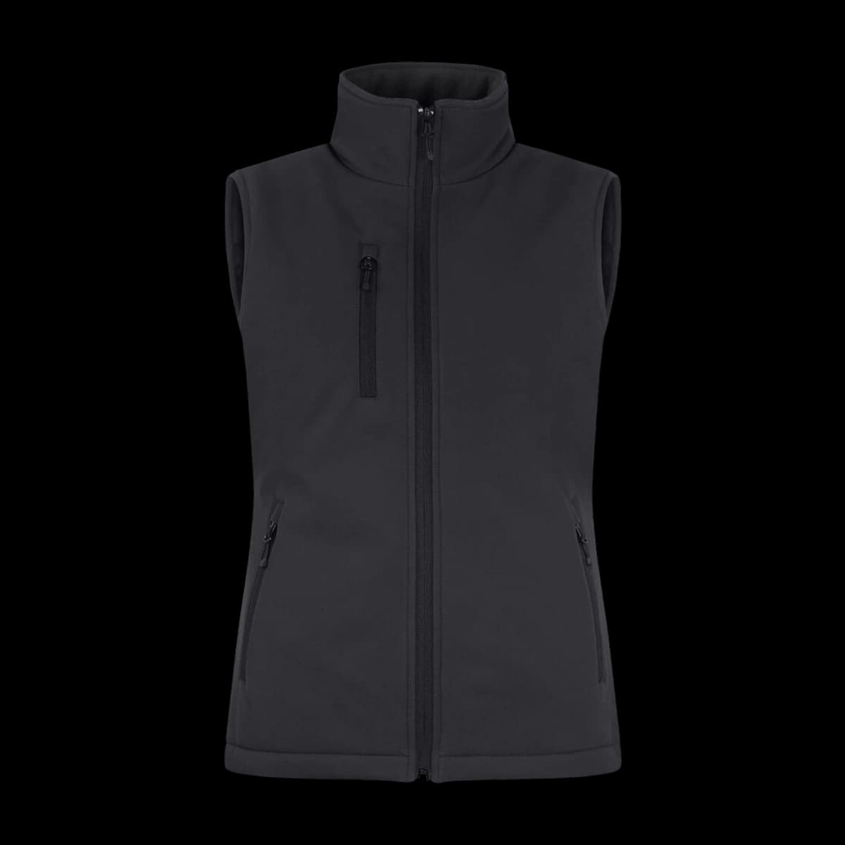 Ladies Padded Softshell Vest