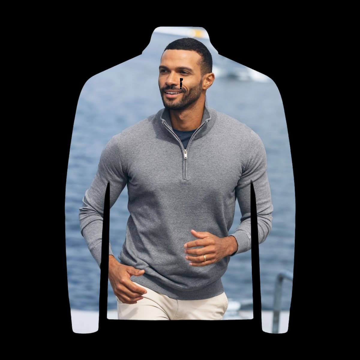 Oakville Half Zip Sweater Men
