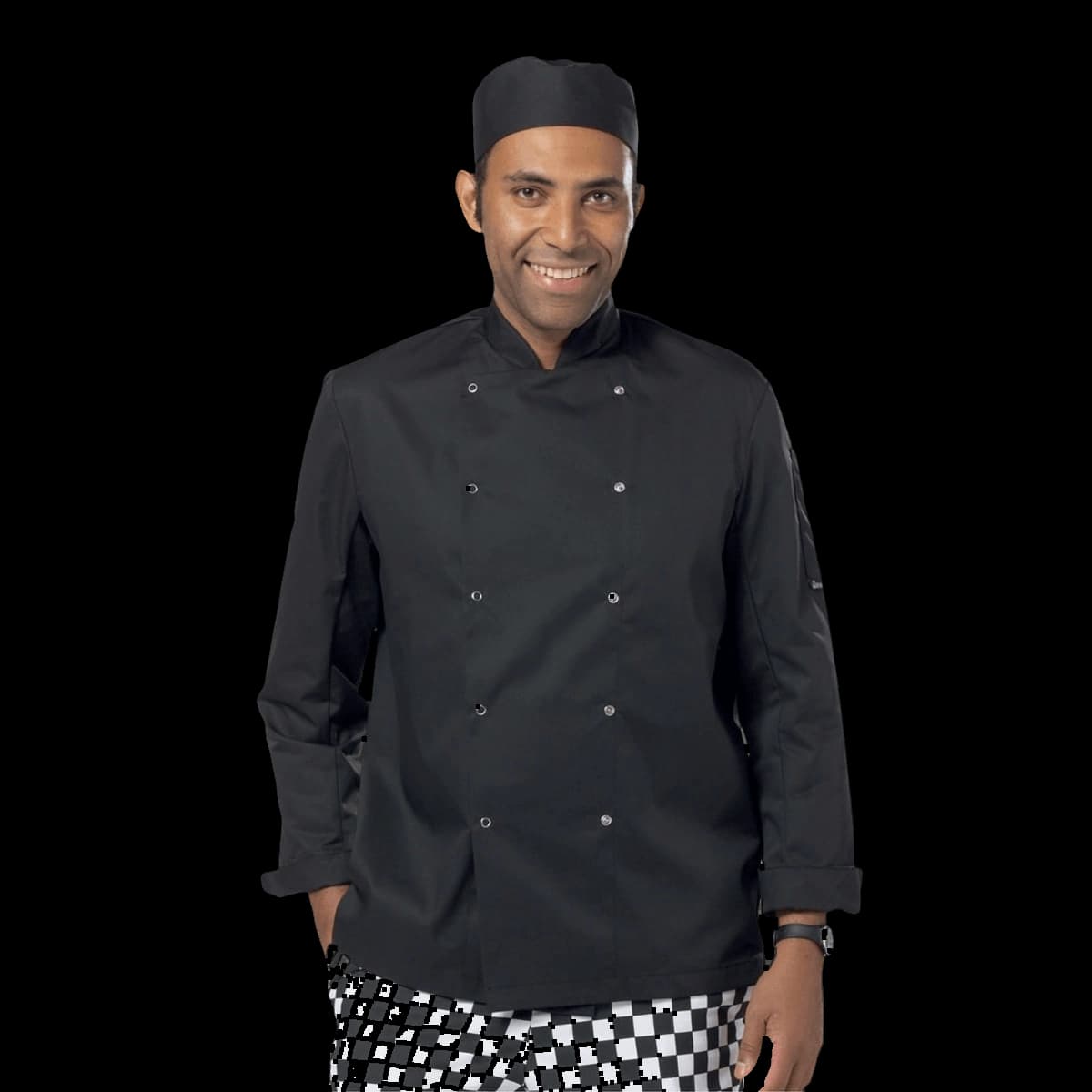 Long Sleeve Chef's Jacket (BK)