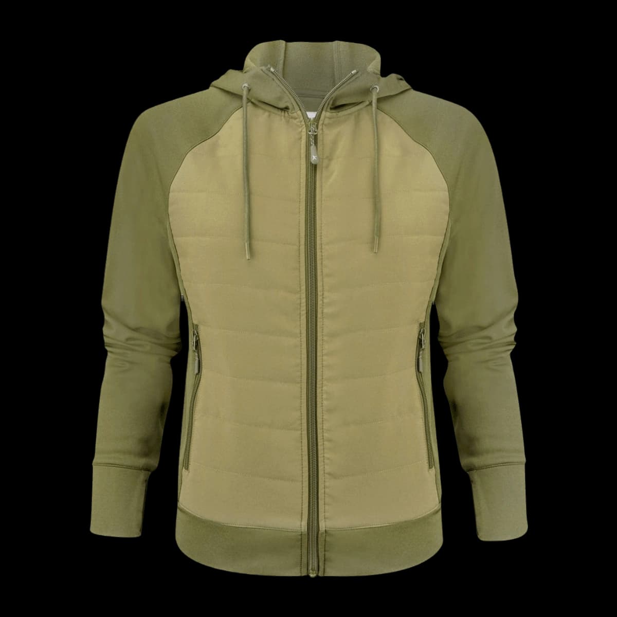 Ladies Keyport Full Zip Hooded Hybrid Jacket