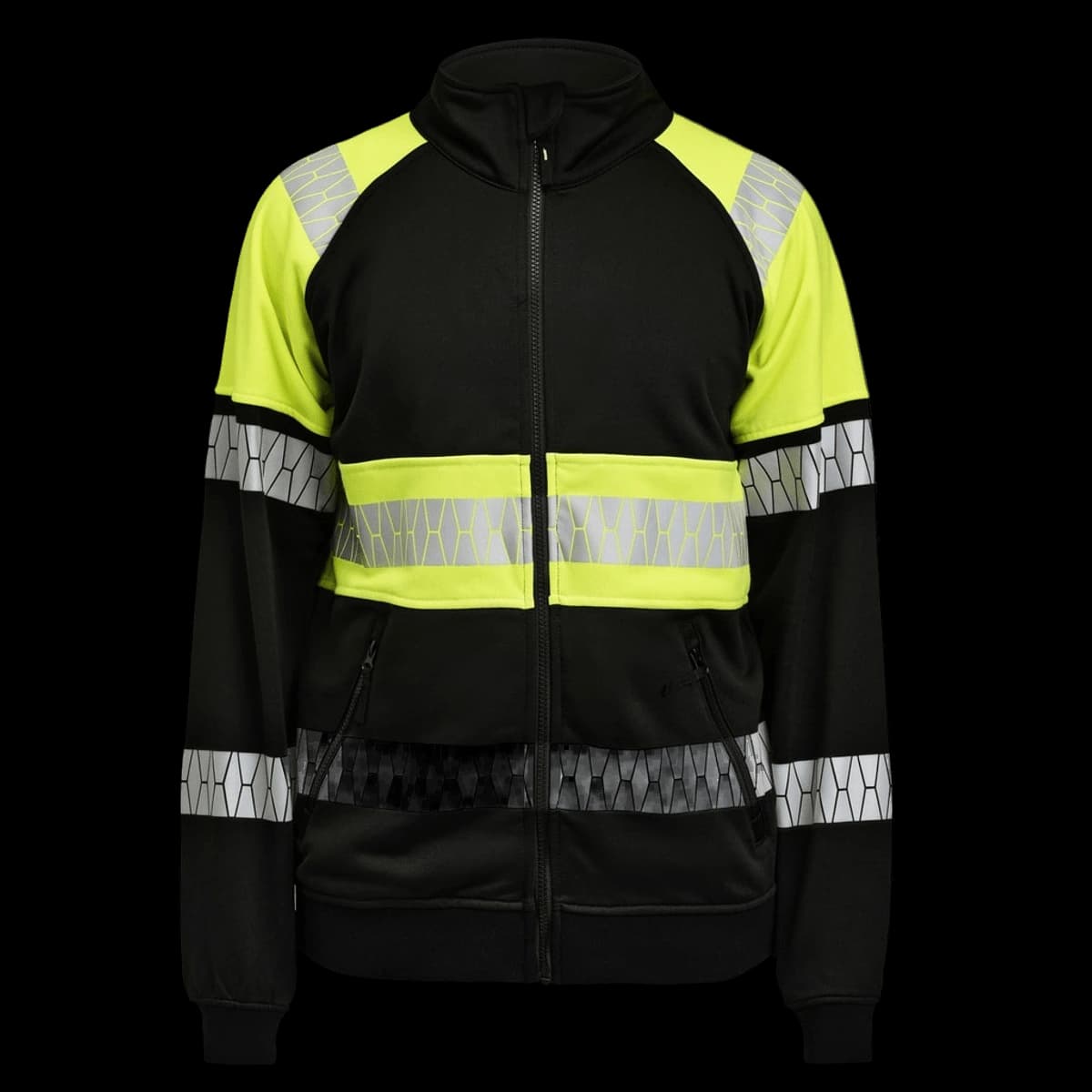 Sweatshirt Full-Zip Hi-Vis
