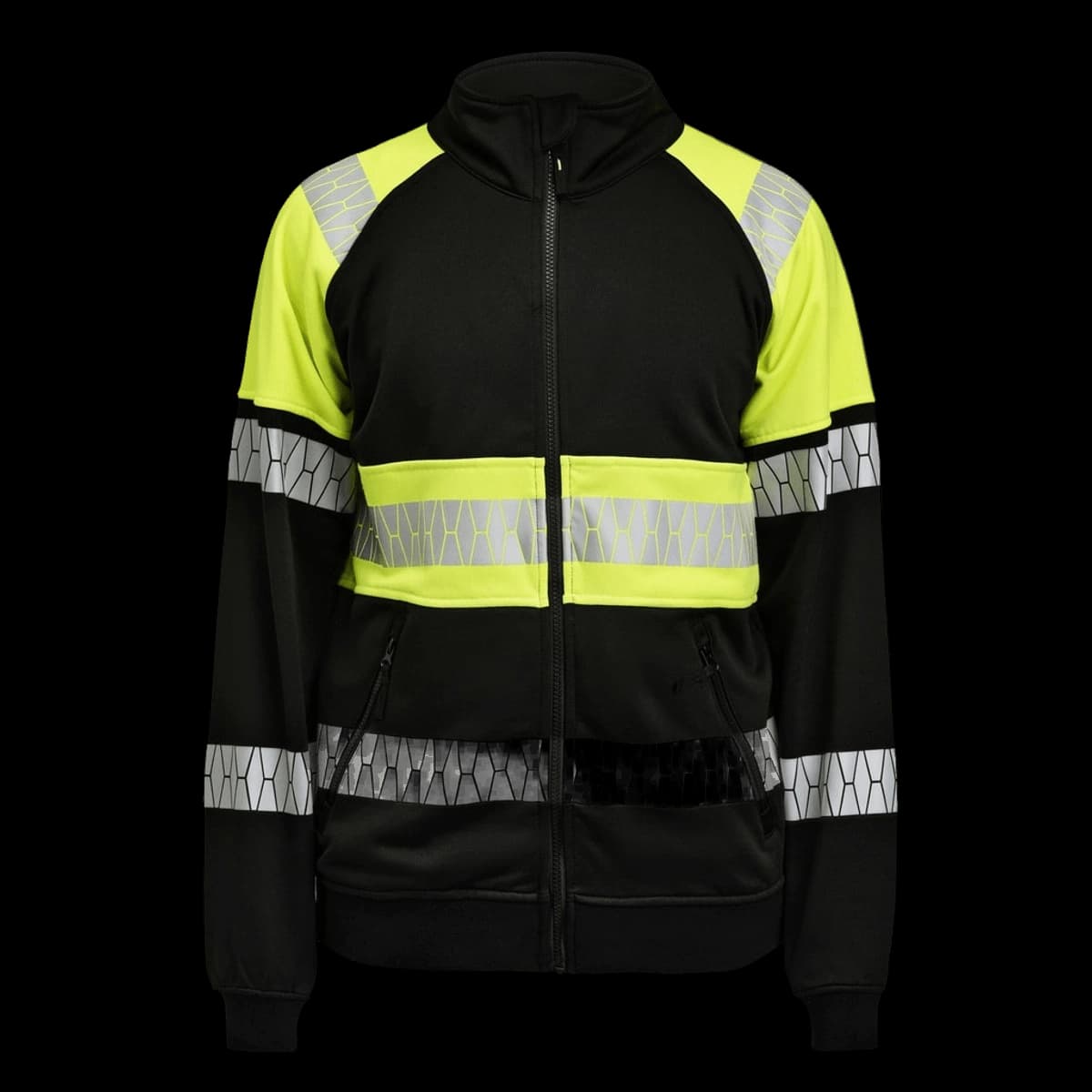 Sweatshirt Full-Zip Hi-Vis