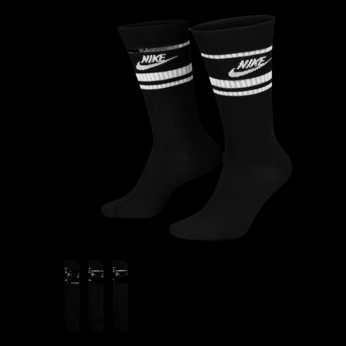 Nike Sportswear Everyday Essential Crew Socks 3PR