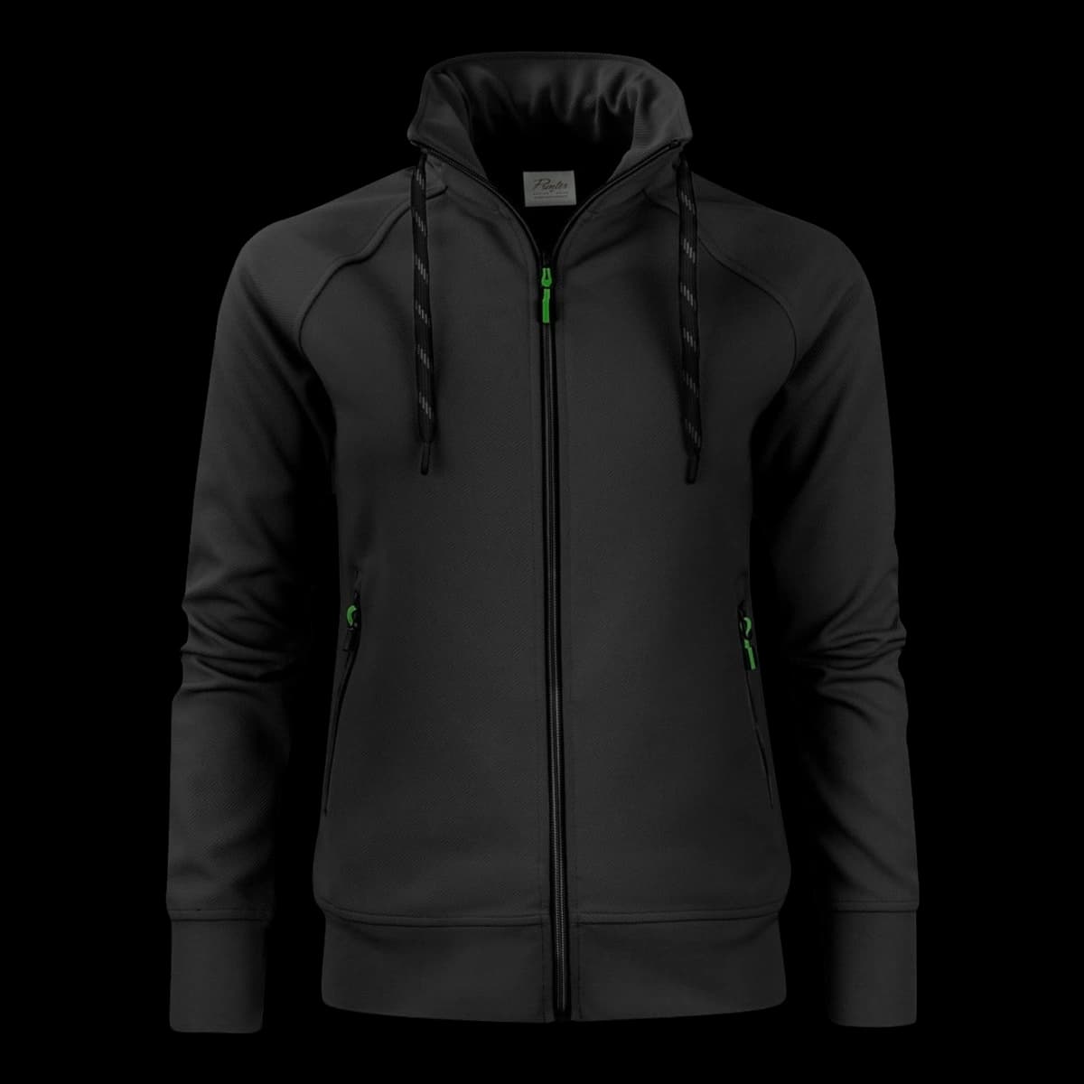 Ladies Jog Full Zip Sweatshirt