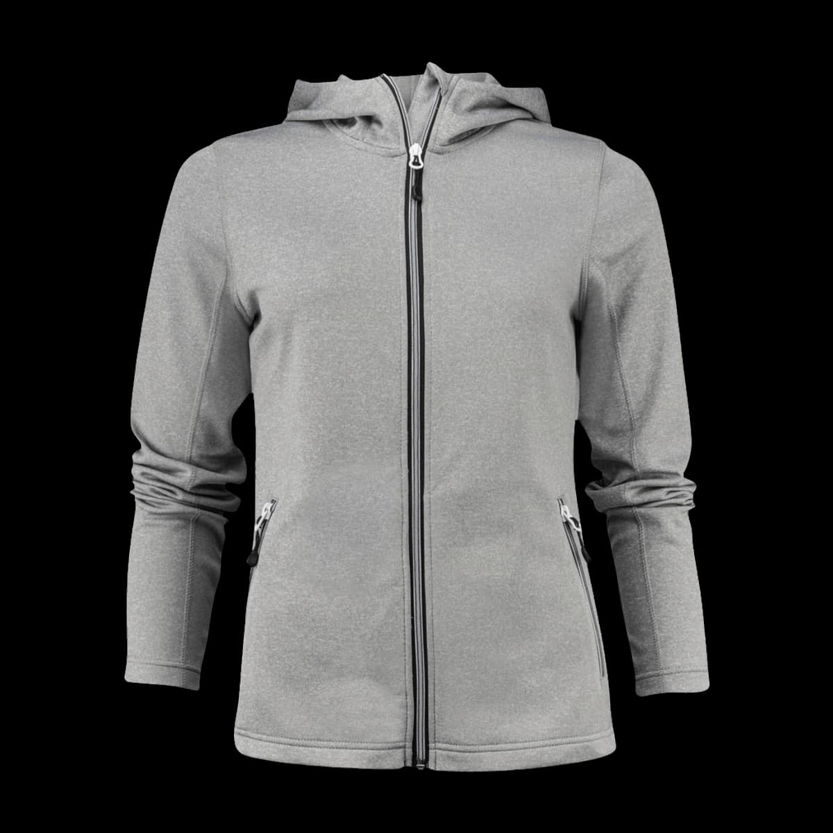 Ladies Layback F/Z Hoodie