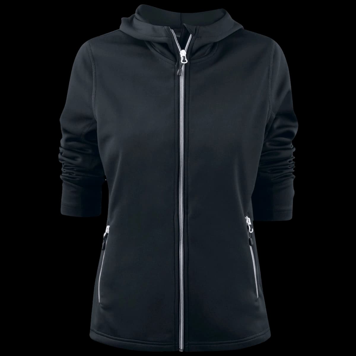 Ladies Layback F/Z Hoodie