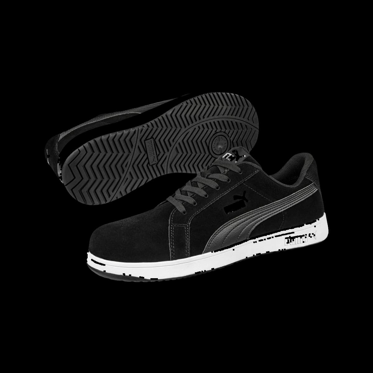 Iconic Suede Black Low S1PL ESD