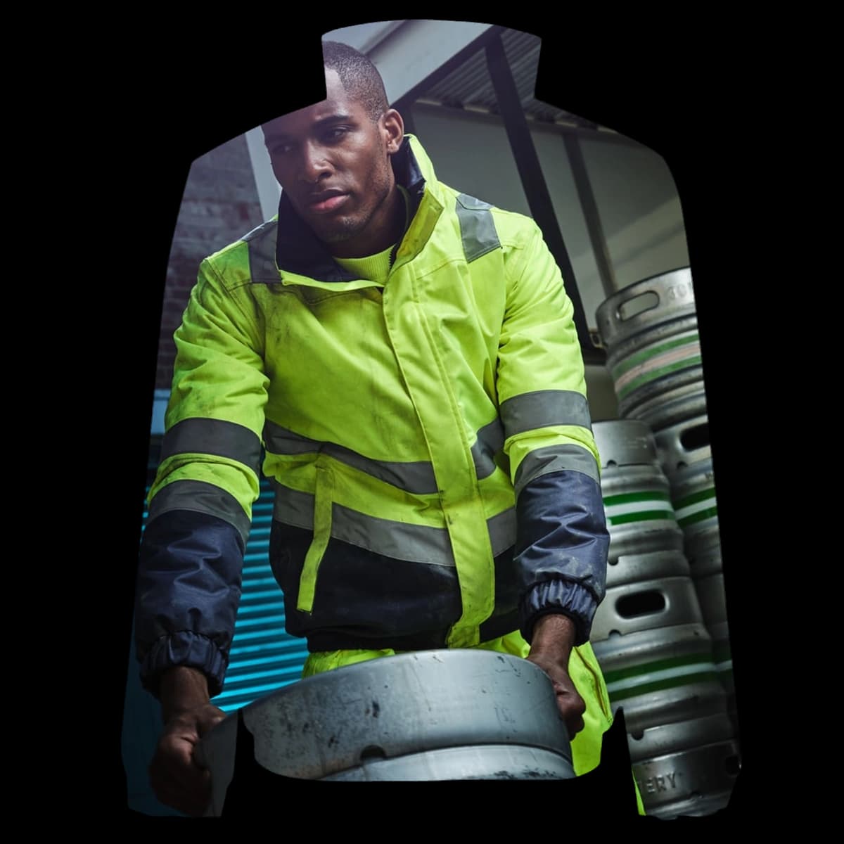 Pro Hi Vis Bomber Jacket
