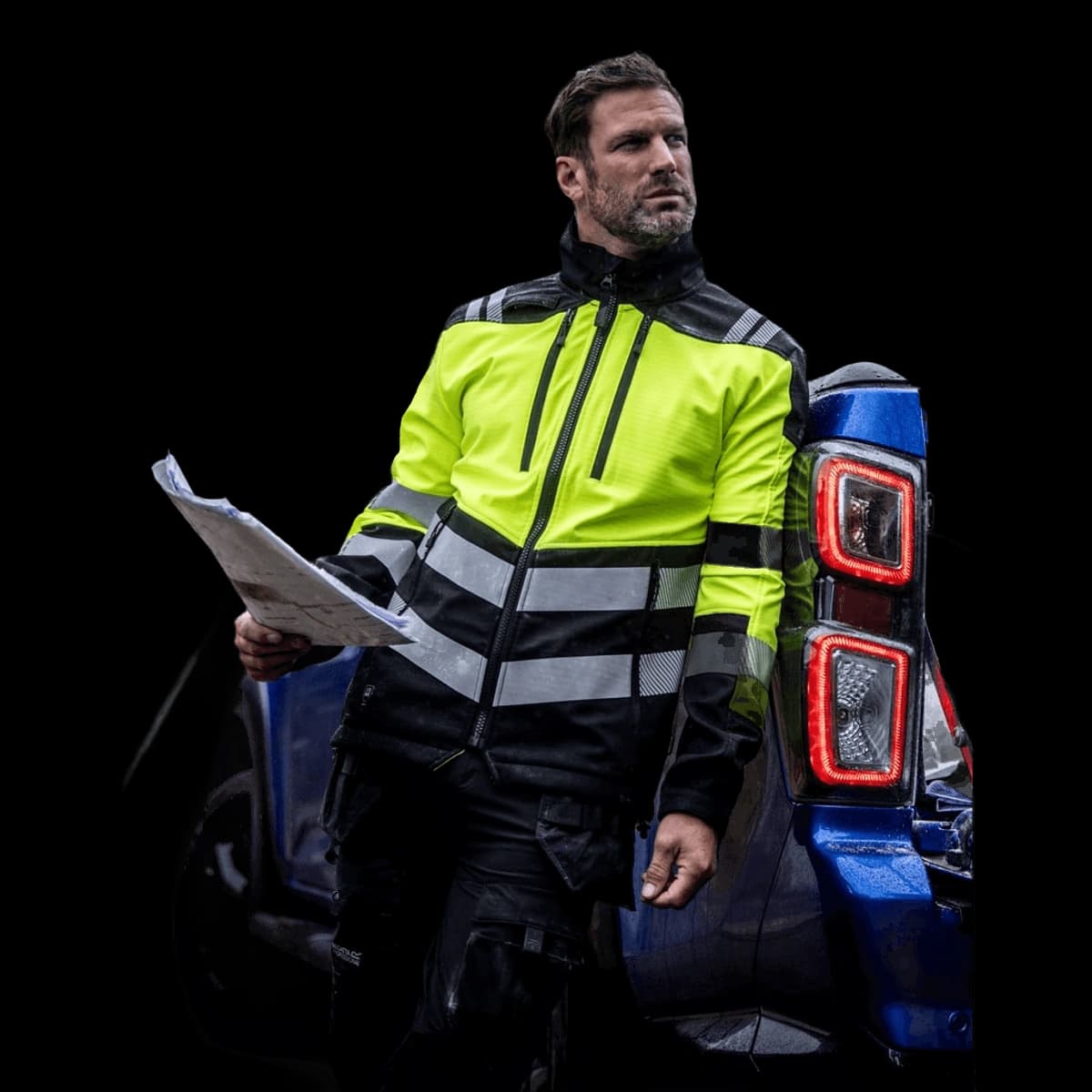Hi-Vis X-Pro 3 Layer Softshell