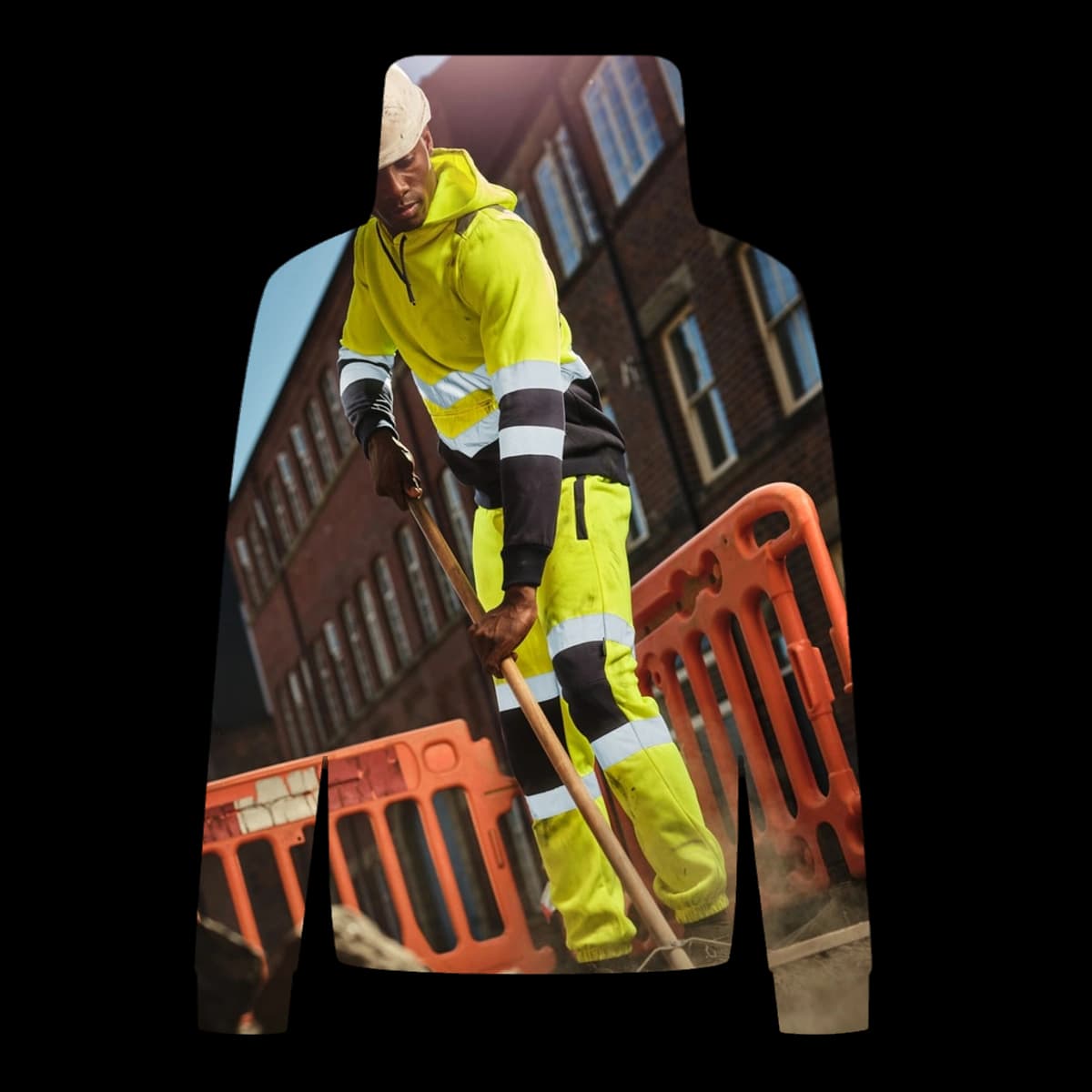 Pro Hi Vis Overhead Hoody