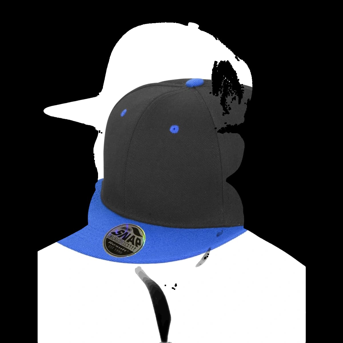 Bronx Original Flat Peak Snap Back Dual Colour Cap