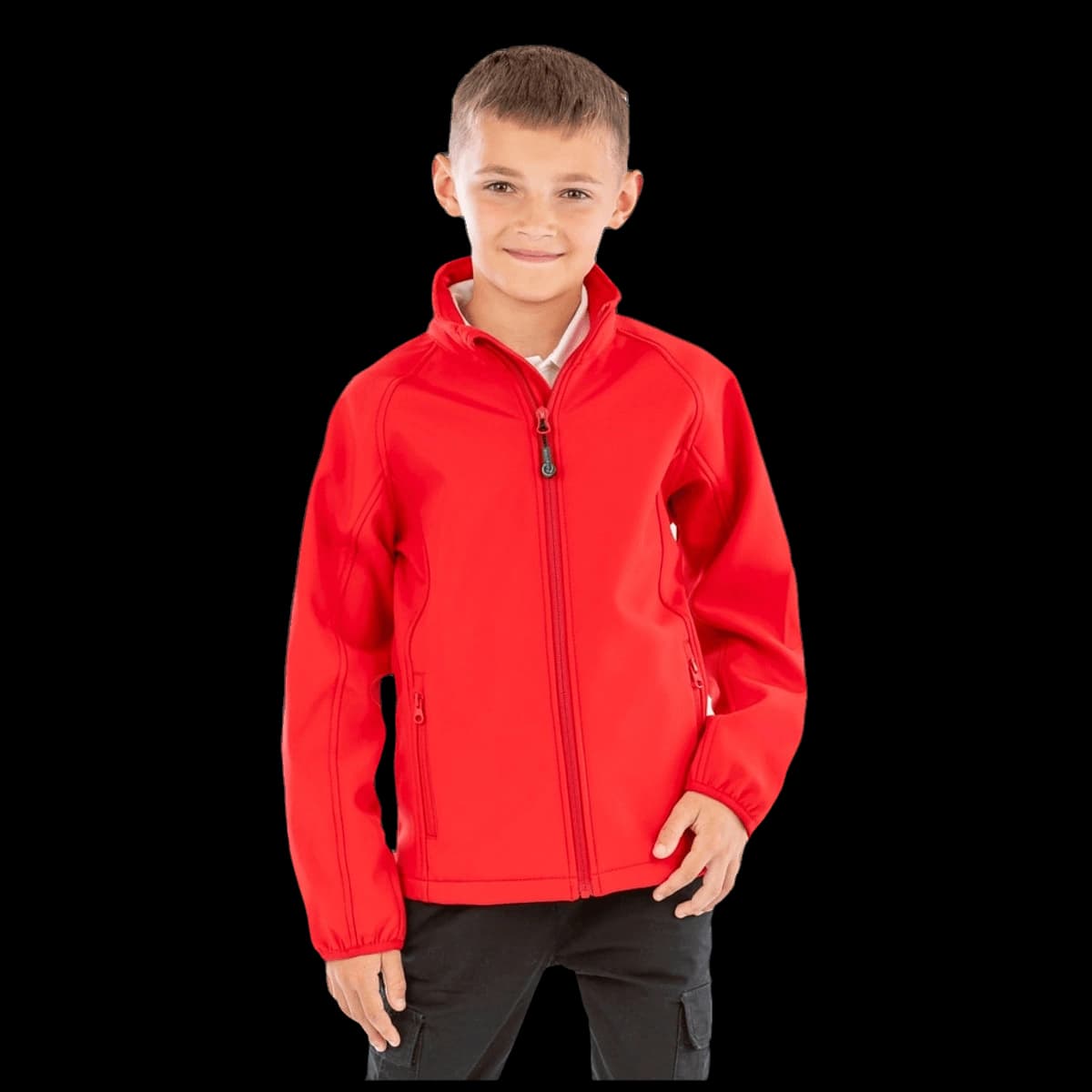 Recycled 2-Layer Printable Junior & Youth Softshell Jacket