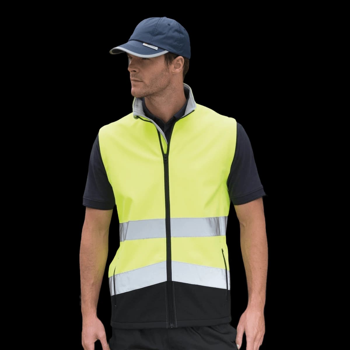Printable Safety Softshell Gilet