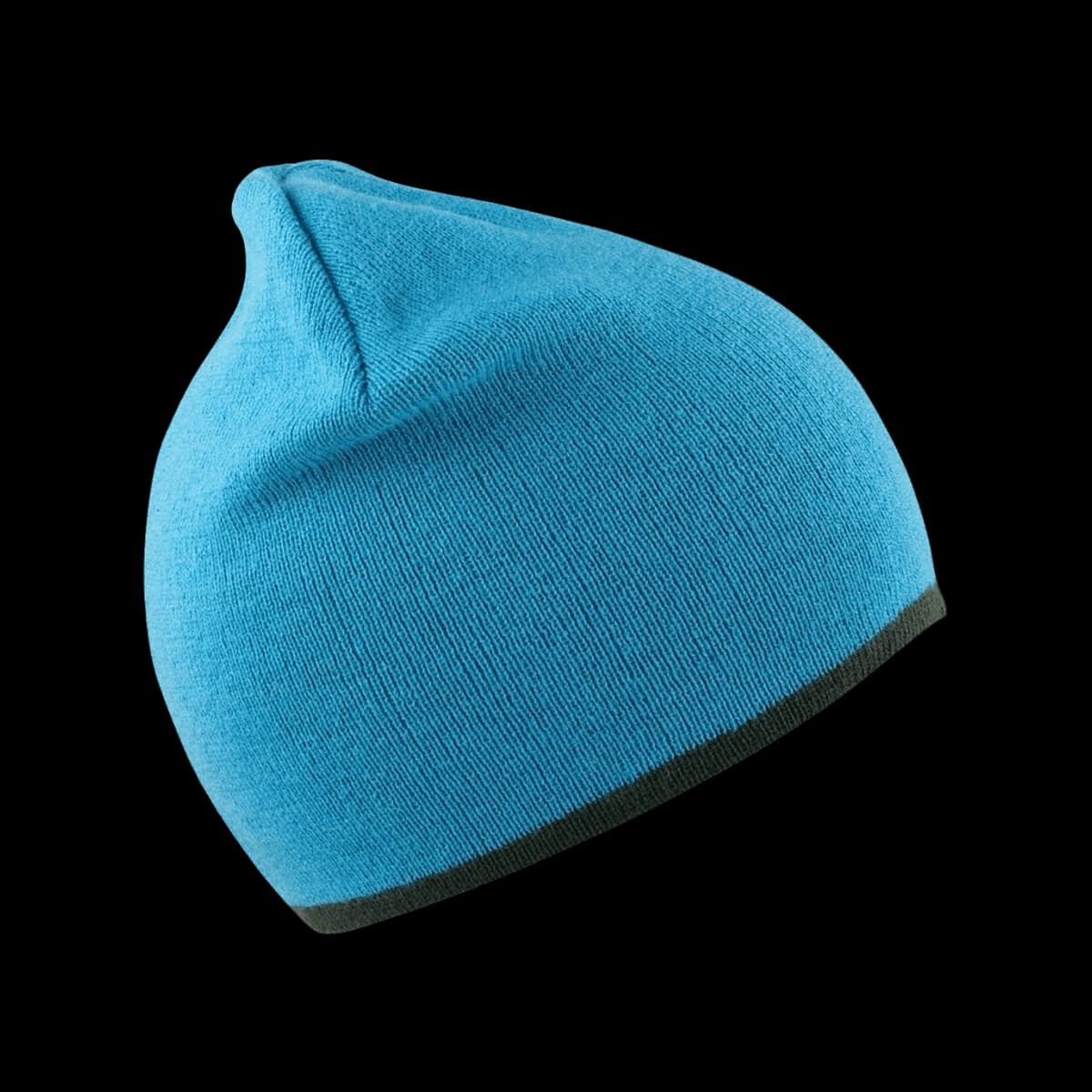 Soft Feel Cuffless Reversible Beanie