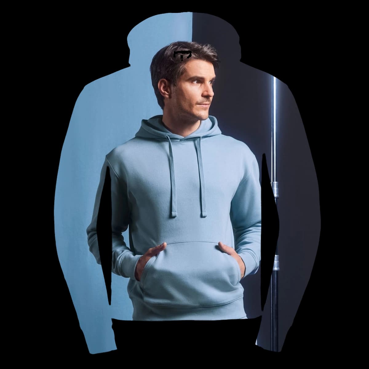 Men's Authentic Hooded Sweat