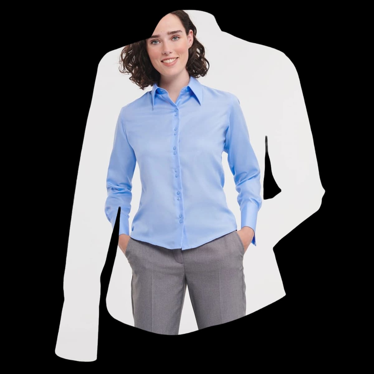 Ladies' Long Sleeve Ultimate Non-Iron Shirt