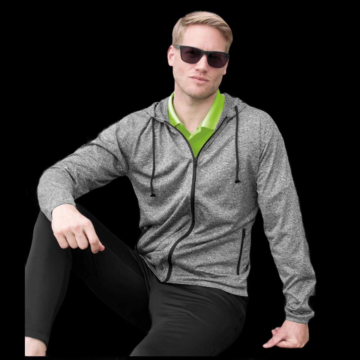 Men's Hooded Tee-Jacket