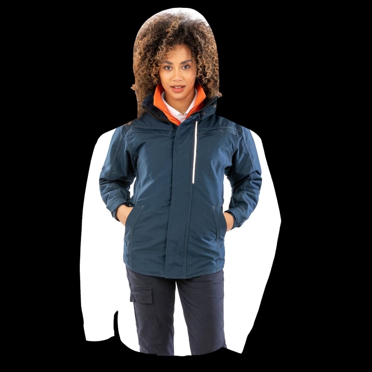 Denim Texture Rugged Jacket