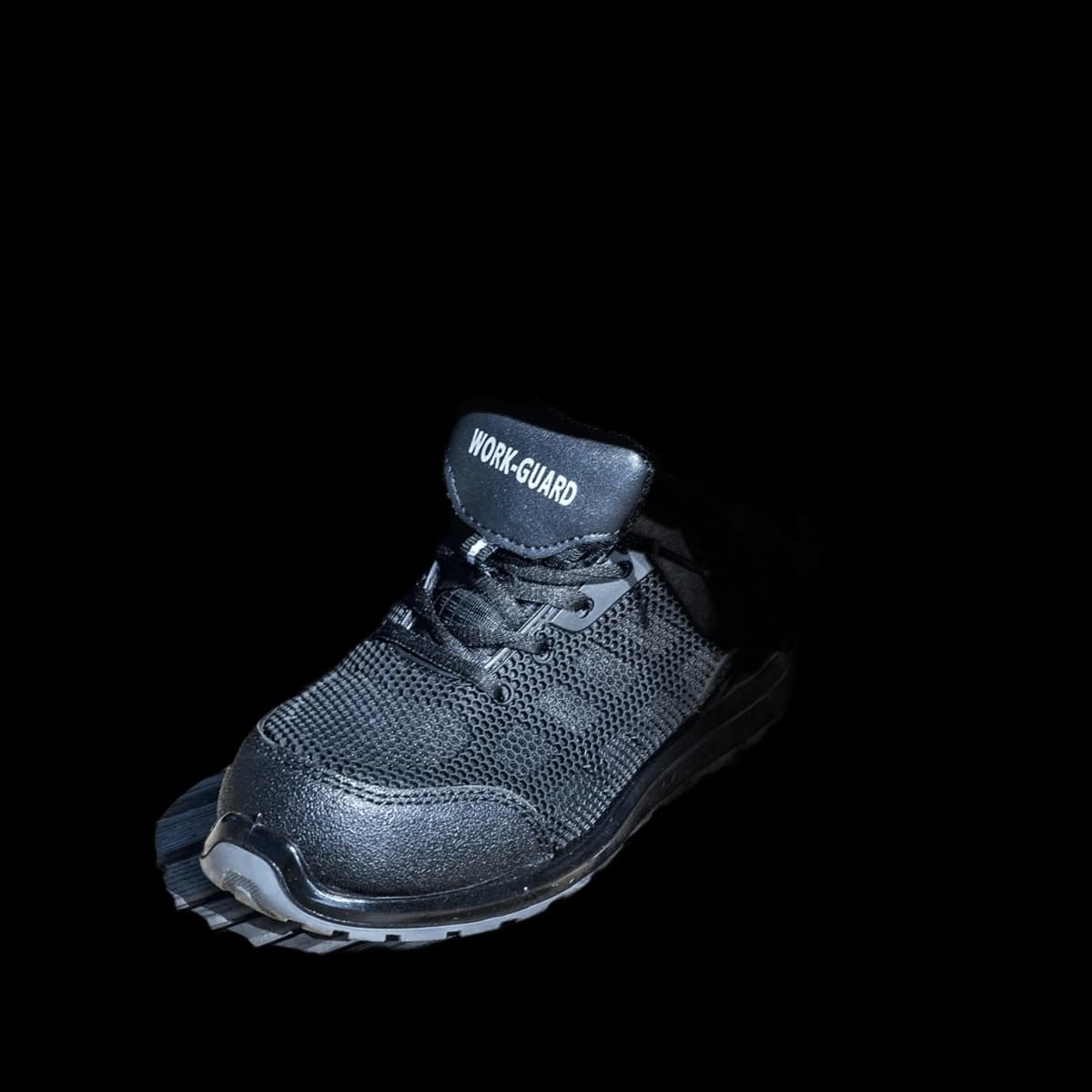 Unisex All Black Safety Trainer