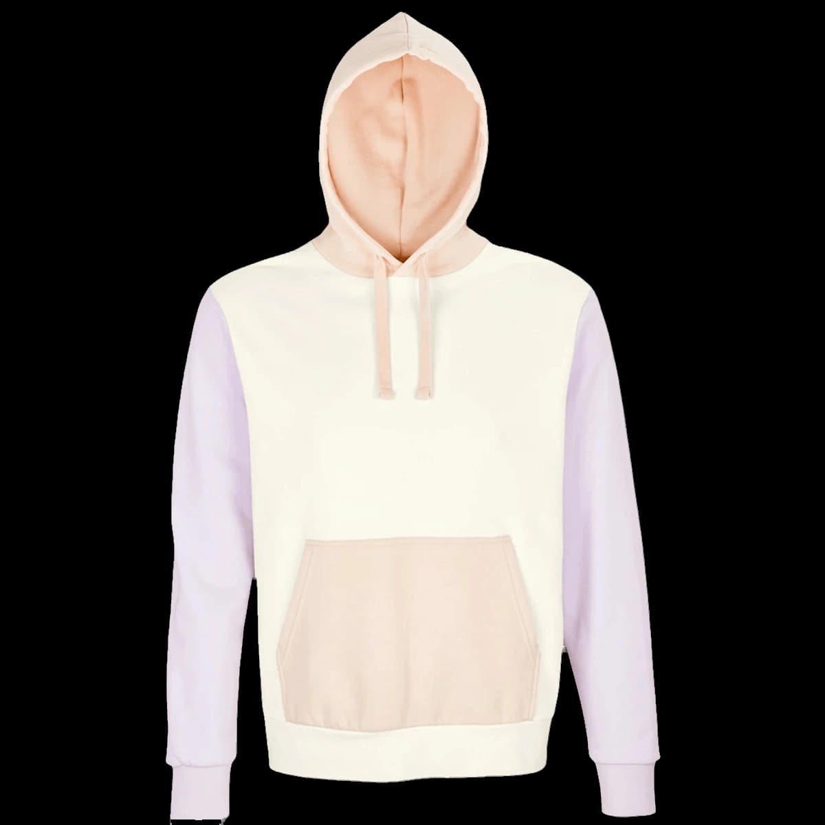 SOL'S Unisex Collins Organic Contrast Hoodie — front