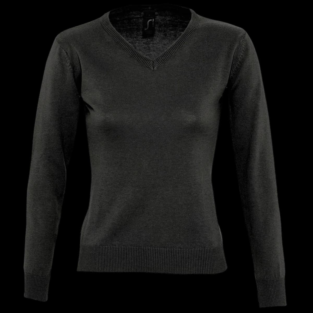 SOL'S Ladies Galaxy Cotton Acrylic V Neck Sweater — front