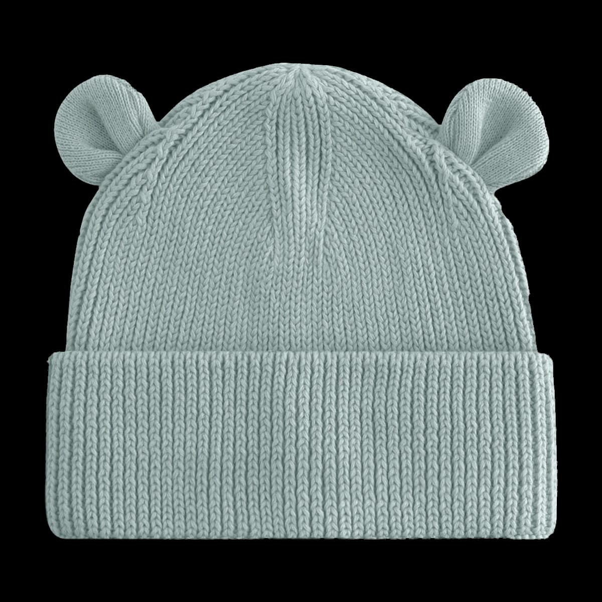 Beechfield Organic Baby Bear Beanie — front