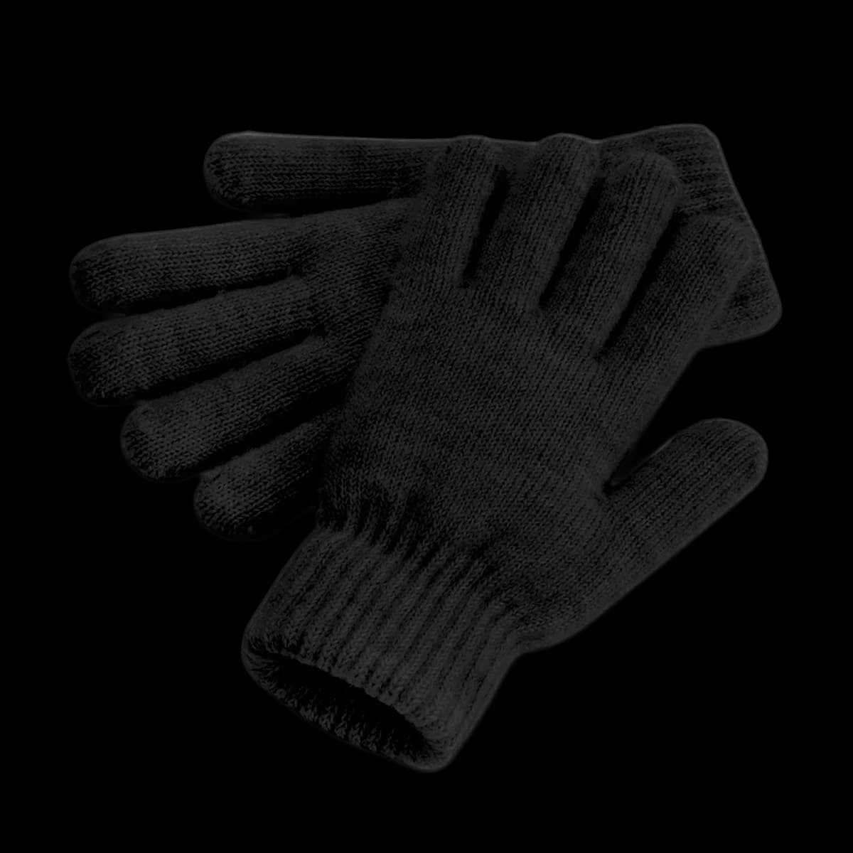 Beechfield Cosy Ribbed Cuff Gloves — front